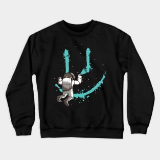 Graffiti Astronaut Crewneck Sweatshirt